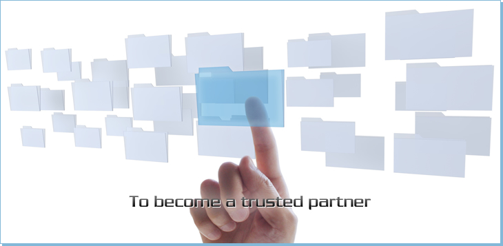 To become a trusted partner